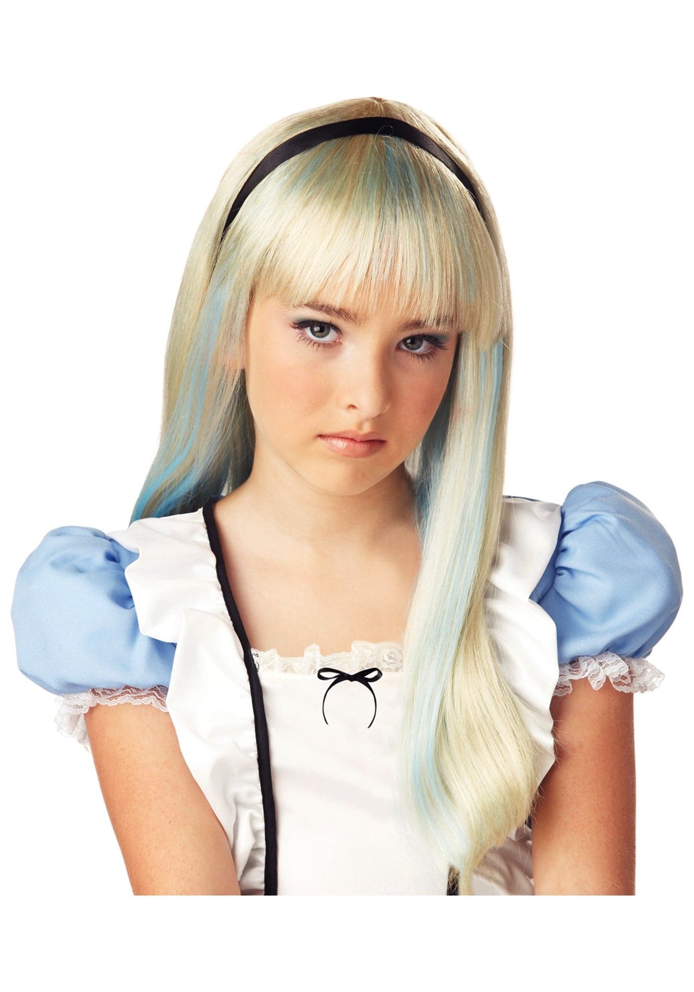 California Costumes Girls Alice Wig