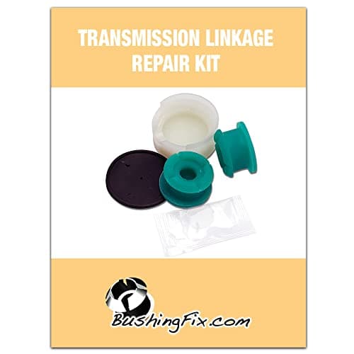 BushingFix DA1KIT Manual Transmission Shift Tensioner Rod Bushing Repair Kit, Shifter Cable Bushing Fits Select Fiat, Jeep, and Dodge Models, Manual Transmission Shift Cable Replacement Bushing