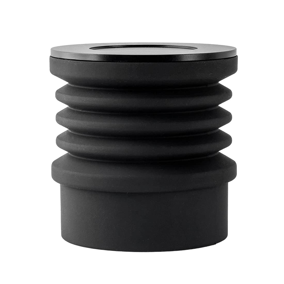 Espresso Coffee Grinder Single Dose Hopper with Silicone Bellow Air Blower Blaster for Blow Out Residual Coffee Grinds Compatible for Mazzer Niche Zero Mahlkonig EK43 Fiorenzato Grinder