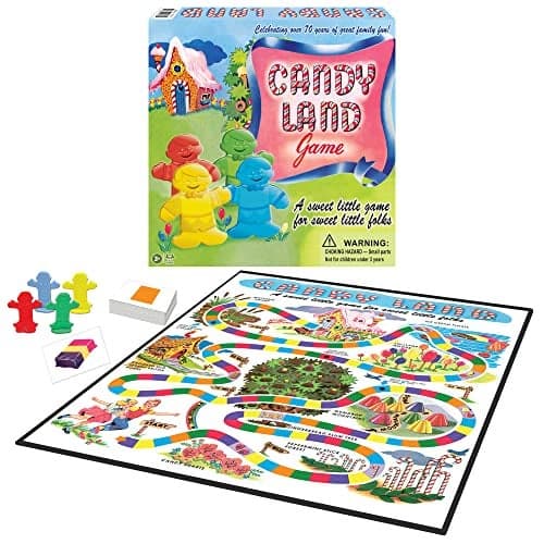 Candy Land With Retro Artwork by Winning Moves Games USA Classic Edition Celebrating Over 70 Years A Sweet Little Game for Sweet Little Folks Rite Of Passage Game for 24 Players Ages 3 1189