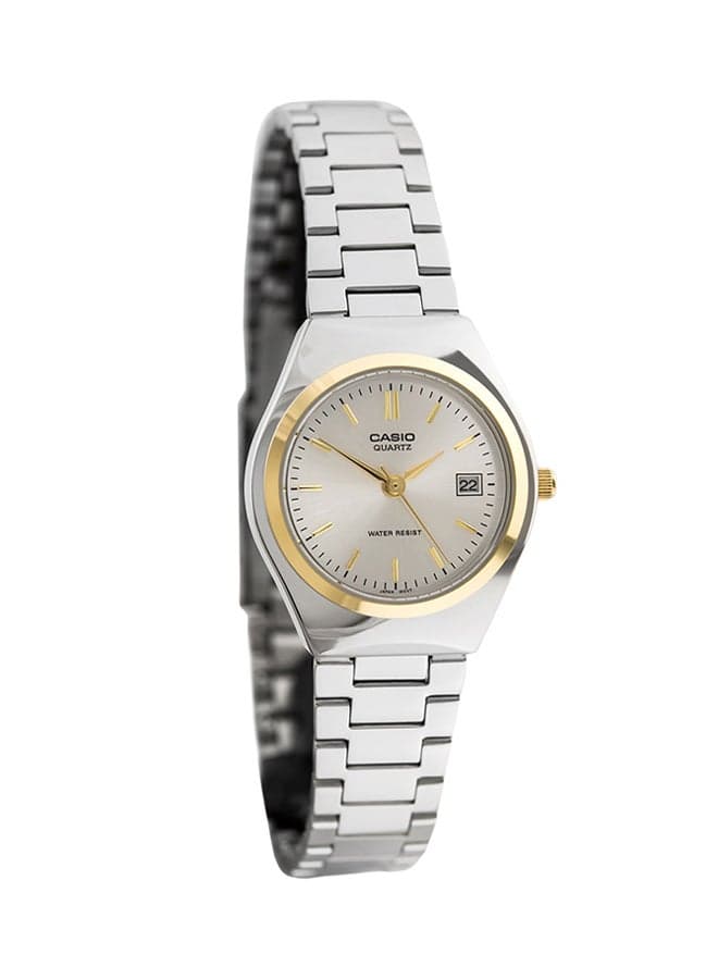 Women Enticer Series Water Resistant Analog Watch LTP-1170G-7ARDF - 30 mm - Silver