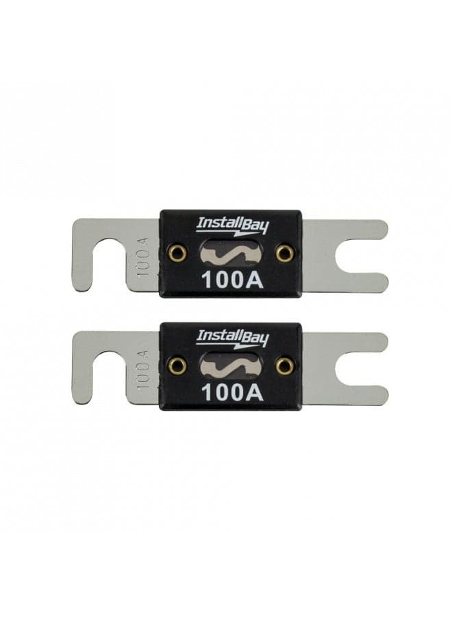 Install Bay ANL100-10 - 100 Amp ANL Fuses (10 Pack),Black