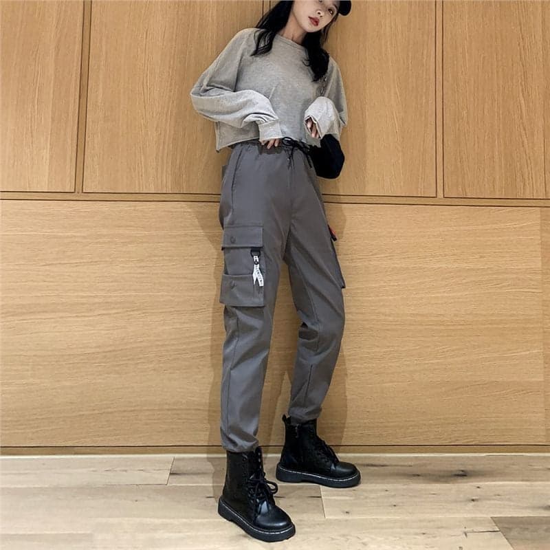 Overalls Female Students All-Match Casual Loose Slimming Fashion Trendy Foot Pants Women'S 2022 New Arrival