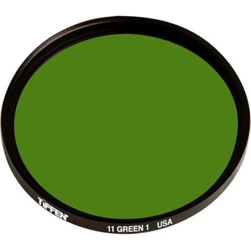 Tiffen 55mm 11 Camera Lens Filter (Green)