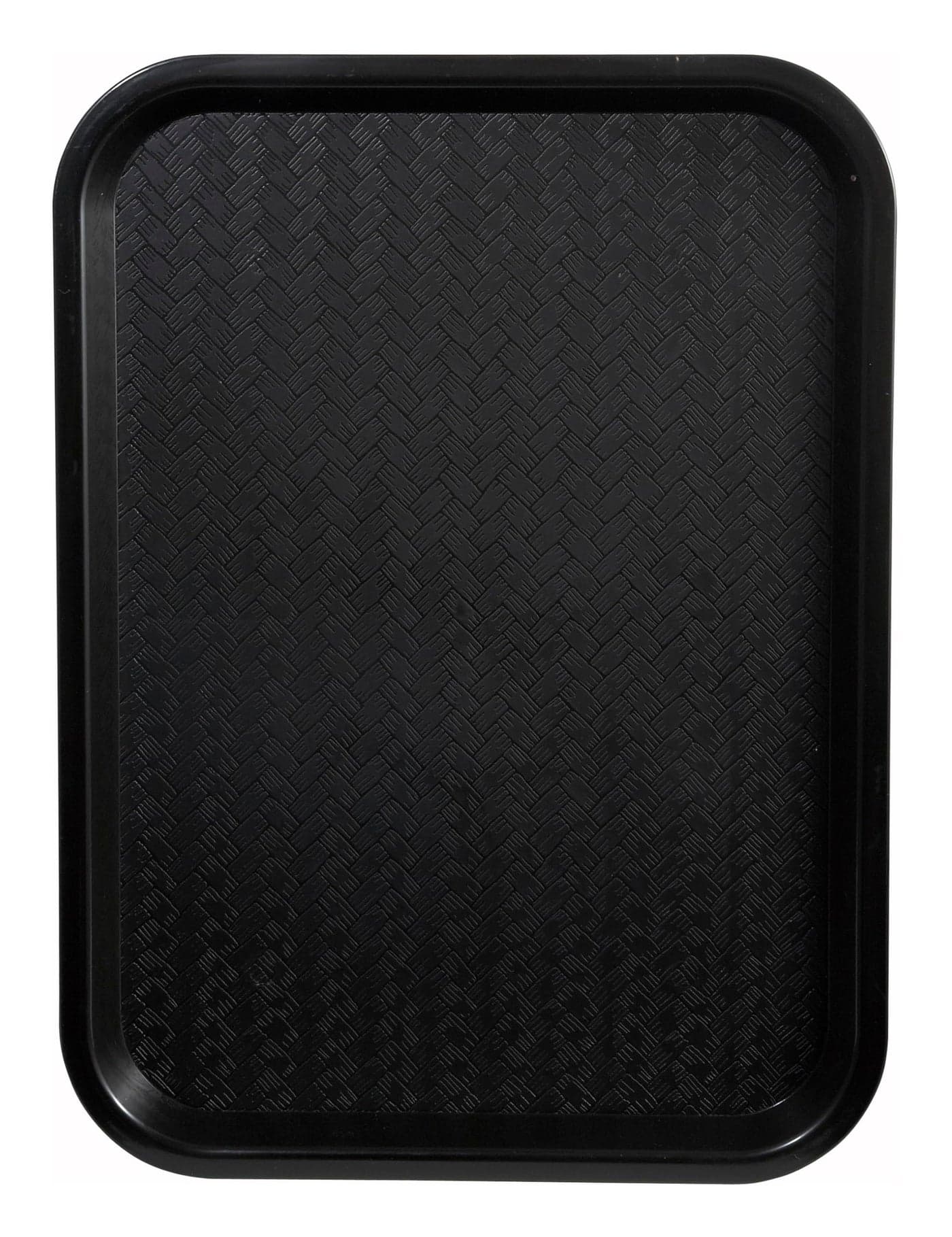 Winco Fast Food Tray, 12 by 16-Inch, Black,Medium