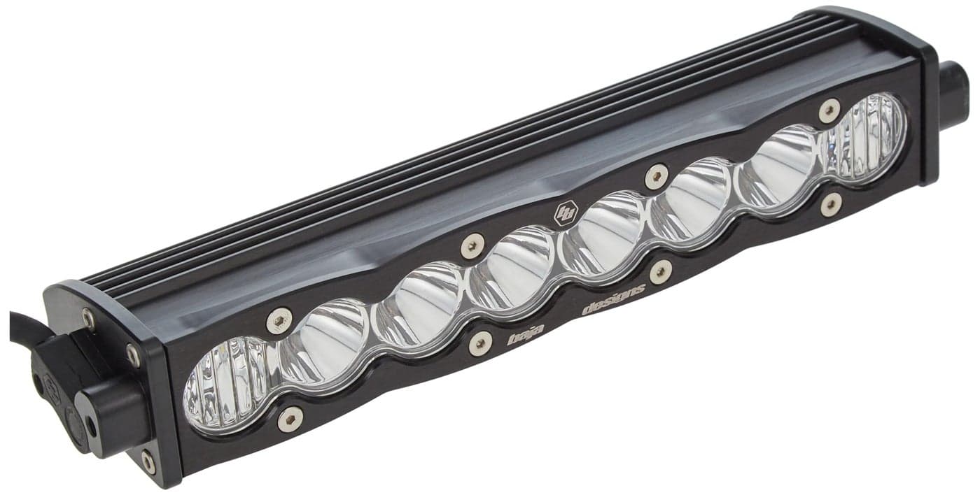 Baja Designs S8 LED 10 Light Bar DrivingCombo Beam Slim OffRoad LED Light Bar for Trucks Wranglers 4x4 UTV ATV Amber Backlight Clear Lens