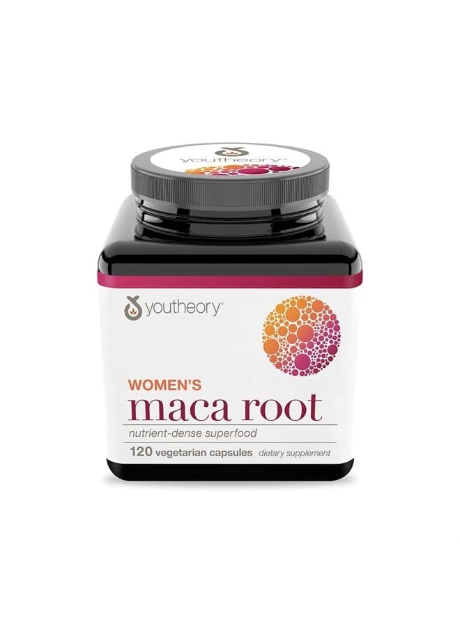 Women's Maca Root, Vegetarian Capsules, 120 Count
