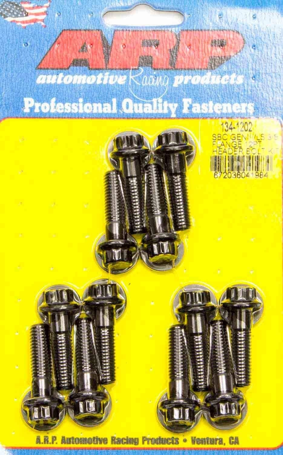 ARP 1341202 Chromoly Header Bolt Kits Chevrolet Gen IIILS Series 38 wide