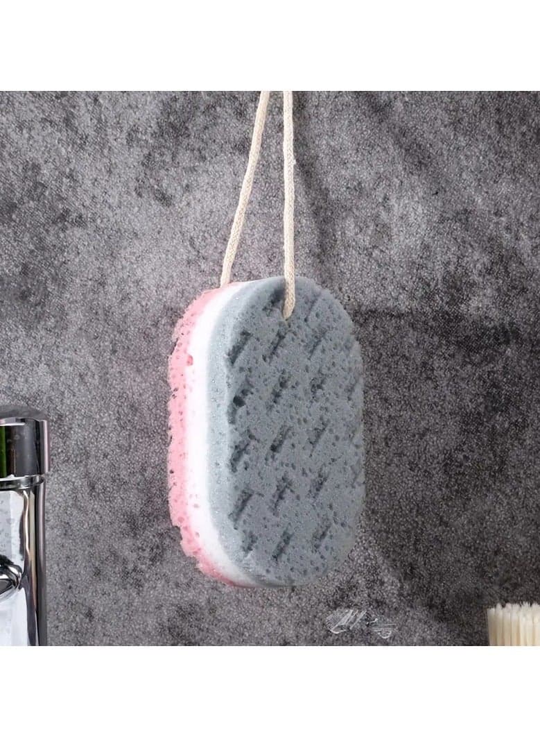 Bath Sponge Body Brush Shower Rub Exfoliation Bathing Accessories Wash Body Massage Brush Sponge Scrubber