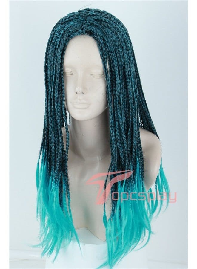 Child Kids Wig Anime Cosplay Wig Halloween Costume Braids Wigs