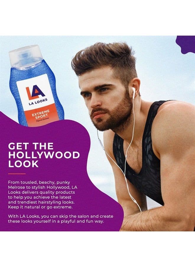 Styling Hair Gel - Extreme Sport - 20 Oz - Hold for High Performance Activity