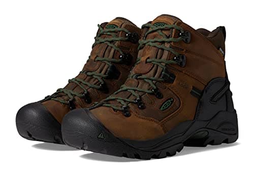 KEEN Utility 6 Pittsburgh Energy WP Soft Toe Cascade BrownGreener Pastures 11 D M