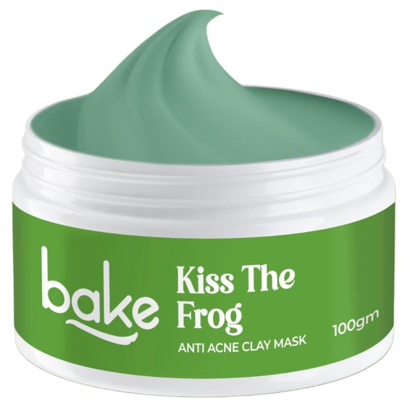 BAKE 2 Salicylic Acid Clay Mask Niacinamide for Acne Prone Oily Skin Open Pores Blackheads Anti Acne Clay Mask with Kaolin Clay For Dark Spots Oily Skin Blemishes 100g