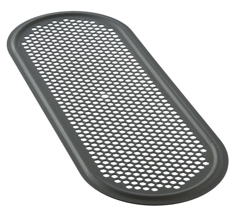LloydPans Kitchenware Perforated Flatbread Pan 7 Inch by 18 Inch PSTK