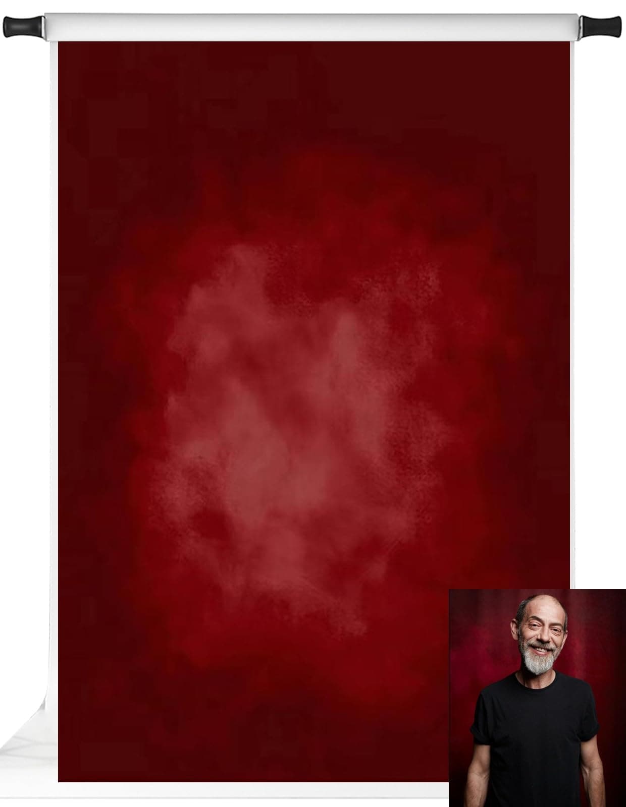 Kate Red Photography Backdrops Abstract Photo Backdrop Poratrait Background for Photoshoot, 5x7ft