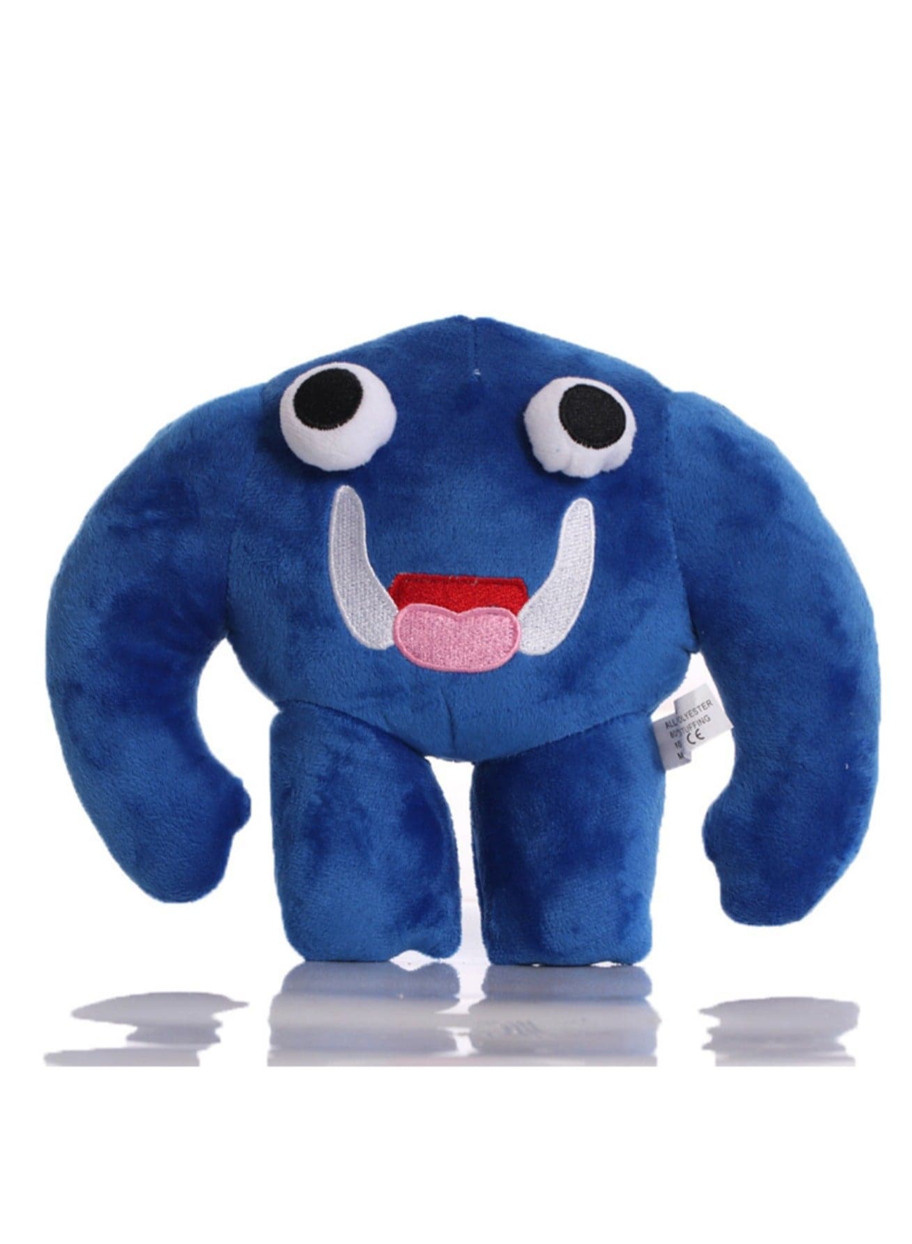 Banban Garden Doll Plush Toy Children's Doll Gift (Dark Blue Bulging Eyes And Fangs Monster)