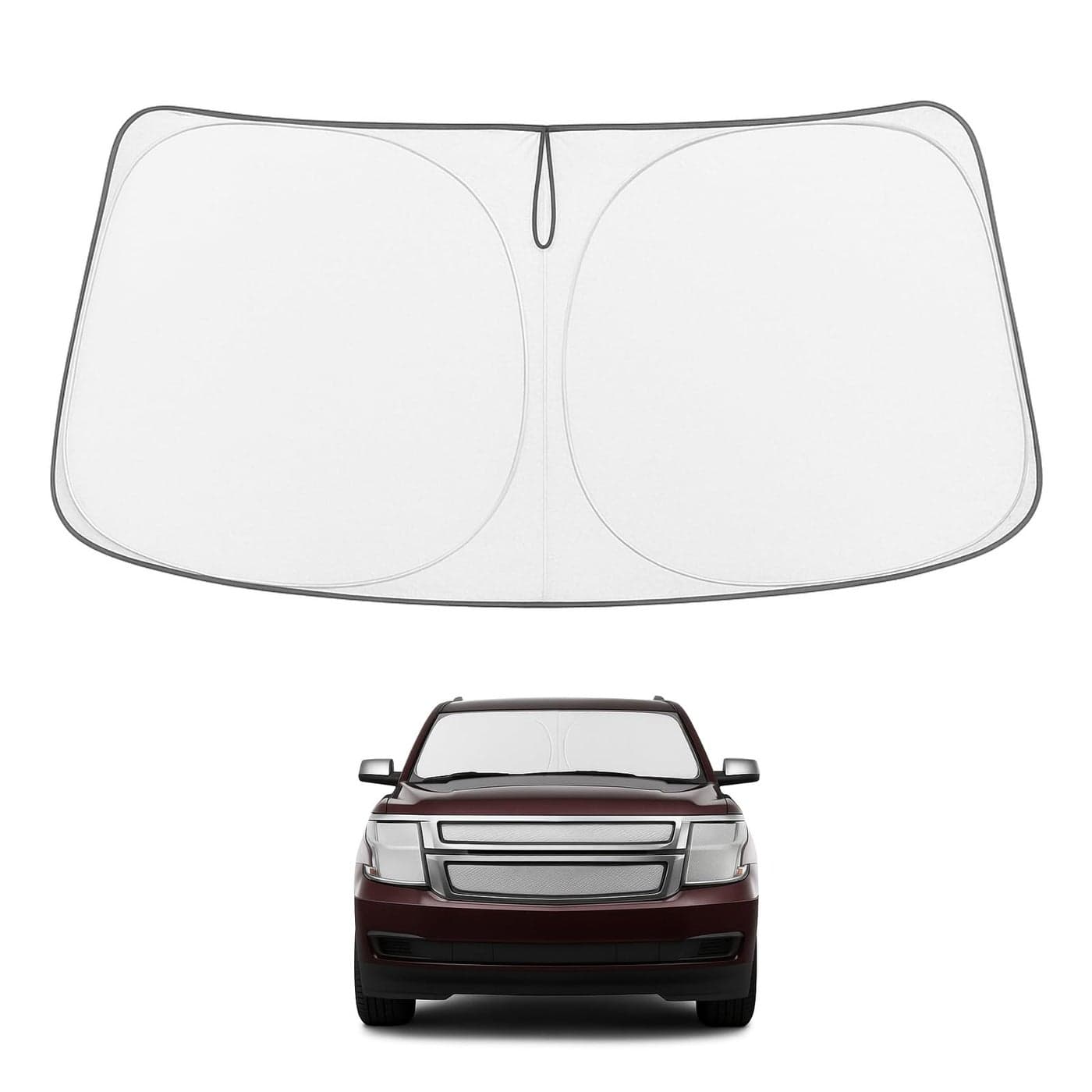 Proadsy Front Windshield Sun Shade Custom Fit 20152020 ChevroletChevy Tahoe SUV Foldable Sunshade Protector Accessories 2025 Upgrade