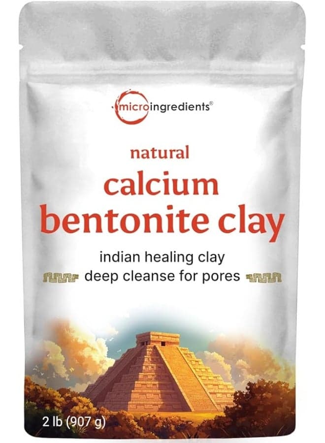 Micro Ingredients Natural Calcium Bentonite Clay Powder