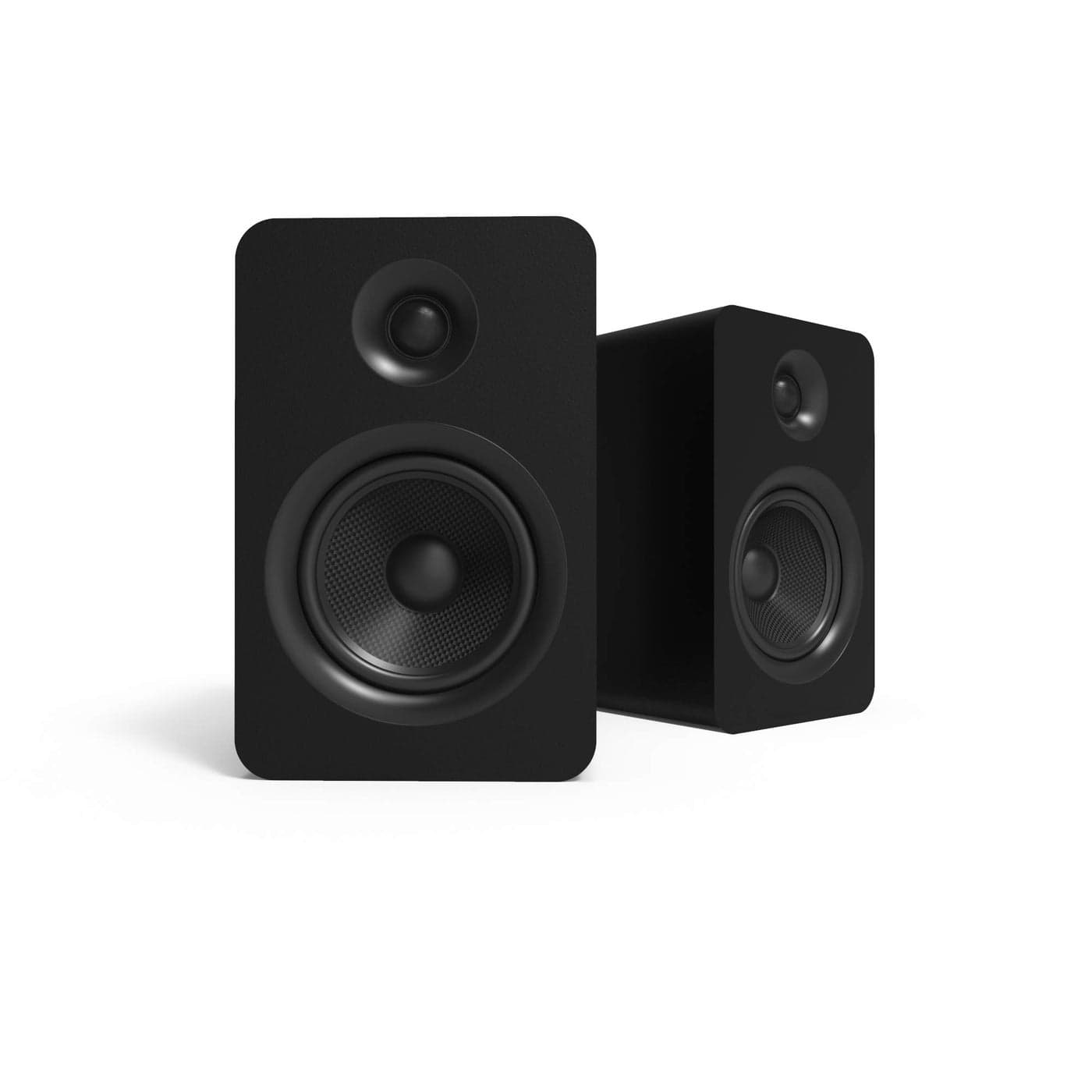 Kanto YU Passive 525 Passive Bookshelf Speakers with 1 Silk Dome Tweeter External Amplifier Required Pair Matte Black