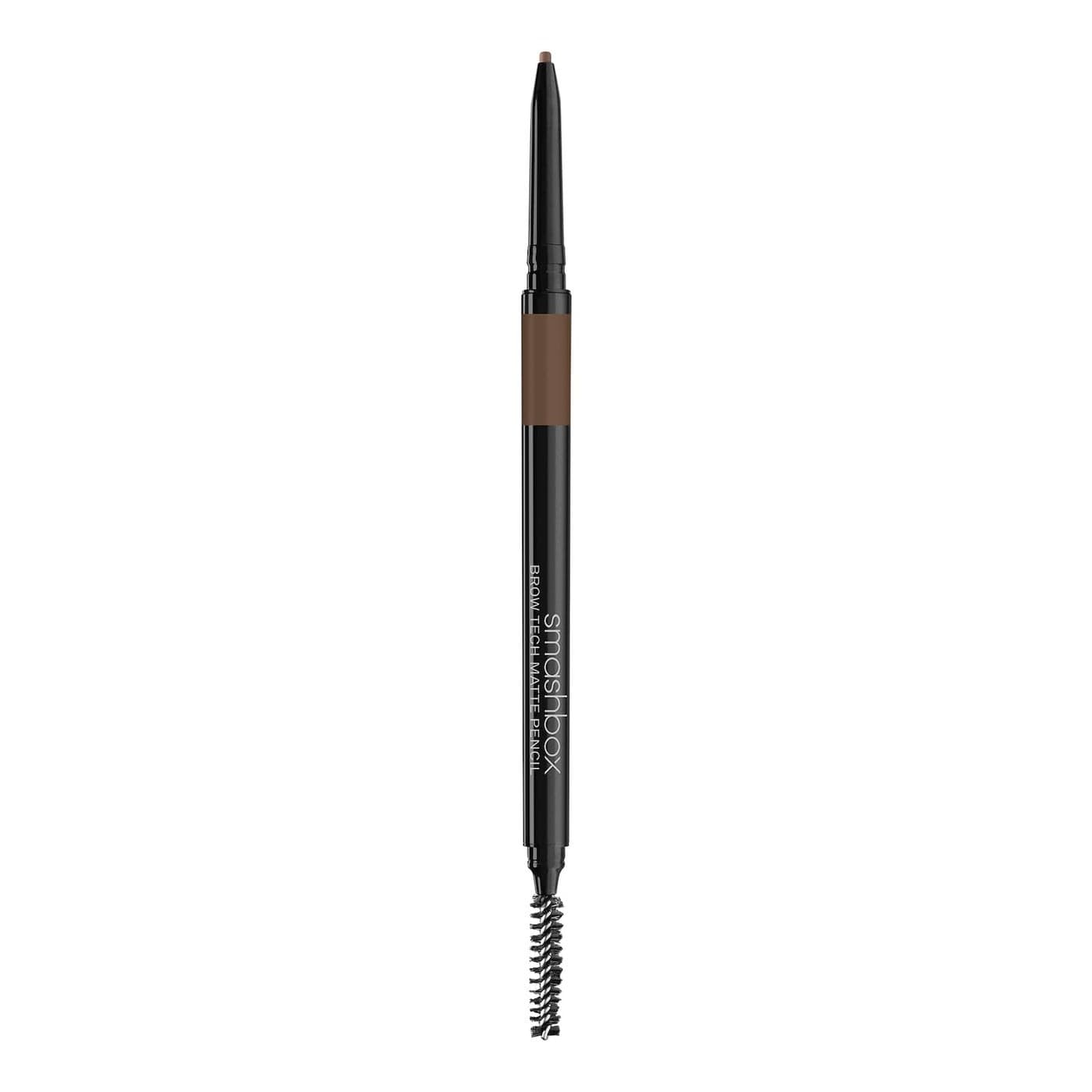 Smashbox Brow Tech Matte Eyebrow Pencil Waterproof Smudge Proof Long Lasting Brow Pencil with Spoolie Brush Taupe