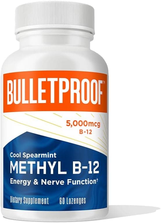 Methyl B-12 Lozenges Cool Spearmint for Energy