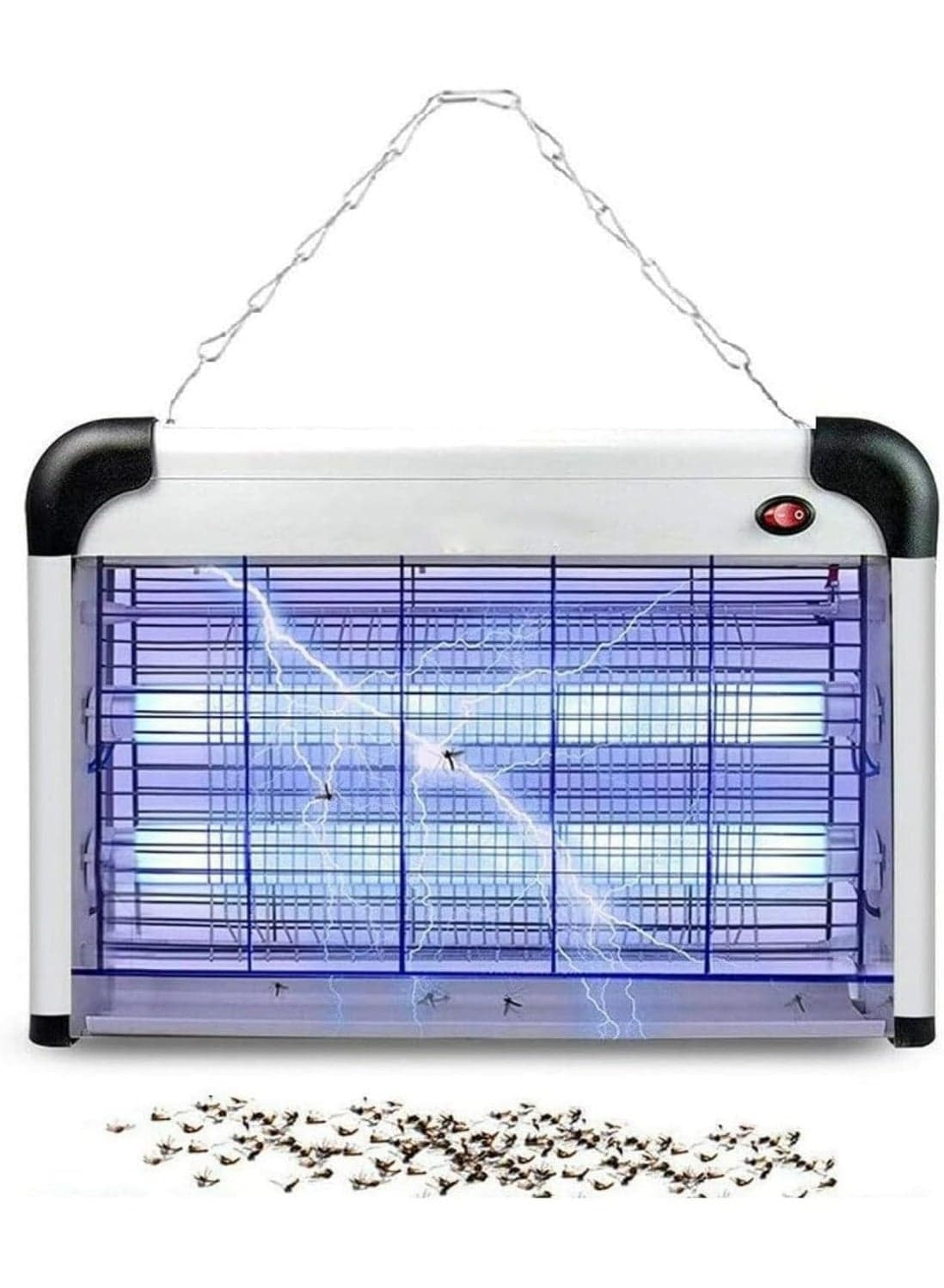 Insect Killer, Bug Zapper, Powerful 20W Electronic Indoor Fly Zapper for Mosquito, Fungus Gnat, Asian Beetle, Moth, Flying Pests - Indoor Use