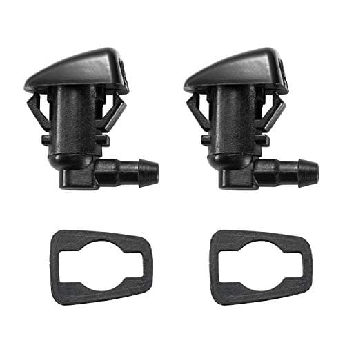 Windshield Washer Nozzles for 2007-2011 Ford Edge, 2007-2010 Lincoln MKX Base Sport Premium Sport Replaces OEM # 7T4Z-17603-A 8S4Z-17603-AA, Spray Jet Kit(Pack of 2)