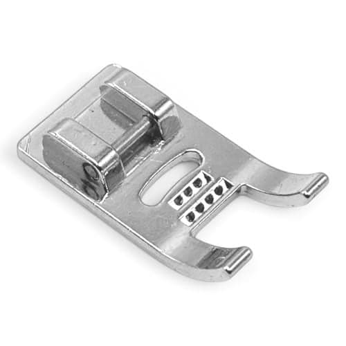 ZENITH 7 Hole Cording Foot snap on Foot Steel Finish for All Automatic Sewing Machines Compatible for Singer usha Brother zenith etc