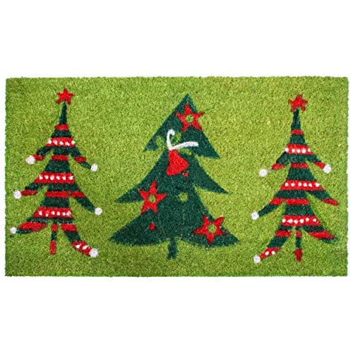 Calloway Mills 120981729 Christmas Trio Doormat, 17" x 29", Multicolor