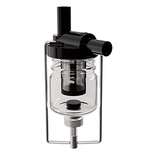 Allextreme EXGBPF1 Magnetic Glass Inline Fuel Filter for Motorcycle Compatible with Bullet BS3 & BS4 Classic, Electra & Standard