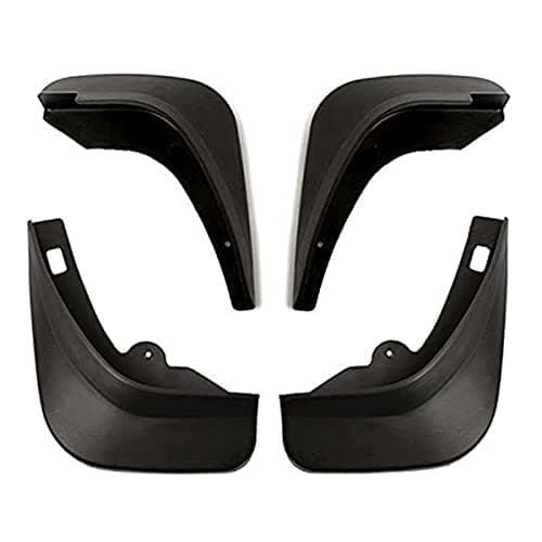 ZOOOMY Plastic Mud Flaps (Set of 4) for Maruti Suzuki SX4 (Type-1) 2006-2012