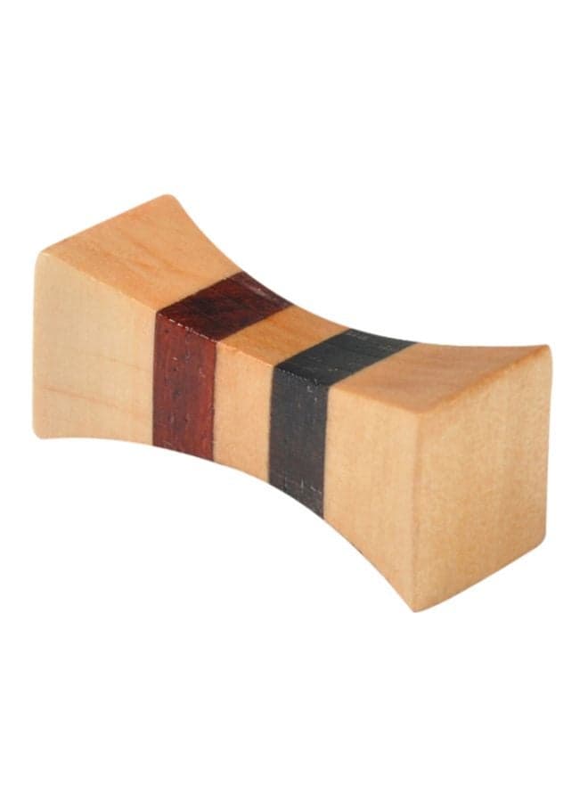 Striped Wooden Chopstick Holder,Retro Pillow Shape Rest for Chopsticks Spoons and Forks,Tableware Stand Original Color Design for Home Dining,Restaurant