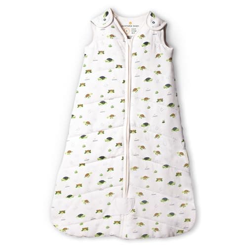 NINTARABABY 1.5 TOG Sleep Sack - Premium Organic Cotton, Soft, Breathable, Winter Swaddle & Wearable Blanket for Newborns, Infants (18-24 Months), Unisex Baby Sleeping Bag, Gifts for Babies