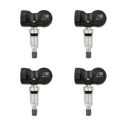 AUTO OCCASION 4Pack 315/433MHZ Universal Programmed TPMS Sensor Tire Pressure Monitoring Sensors Compatible with All BMW Model