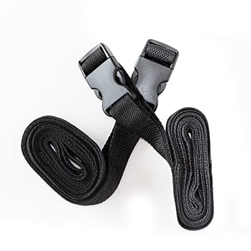 Tie Down Straps 2PCS (1'' x 7.15') for Moving or Storage, Heavy Duty Lashing Strap, Adjustable Nylon Straps for Motorcycle, Cargo, Trucks, Trailer, Luggage