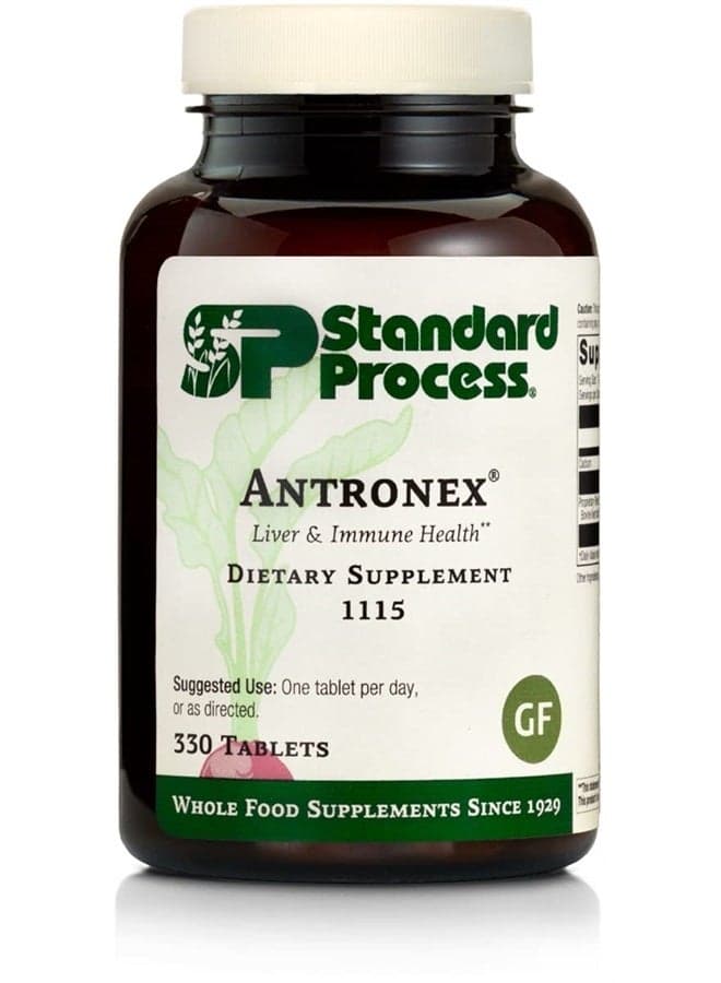 Antronex - Whole Food Immune System Support and Liver Health Supplement with Calcium - 330 Tablets