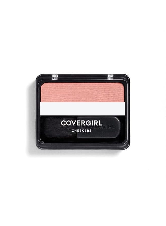 COVERGIRL - Cheekers Blush, Soft, blendable, lightweight formula, easy & natural look, 100% Cruelty-Free
