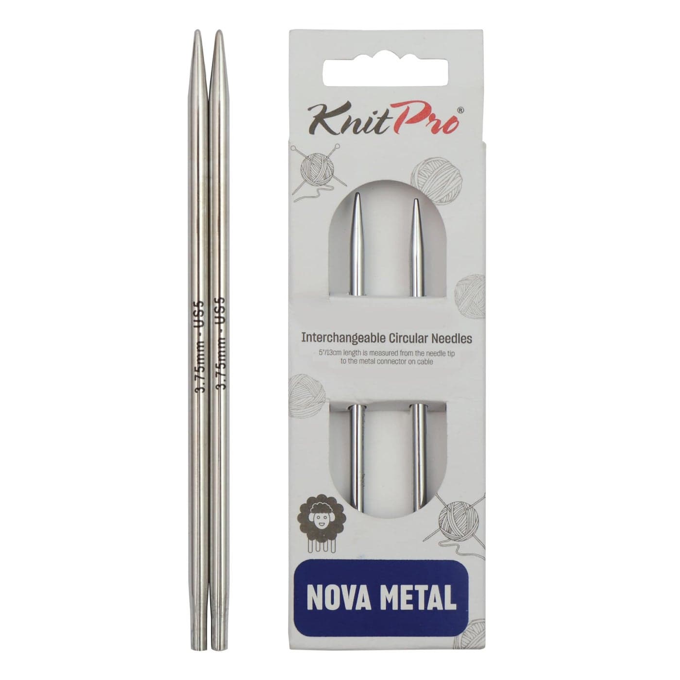 KnitPro Nova Interchangeable Circular Needle 5 13cm US Size 5 375mm