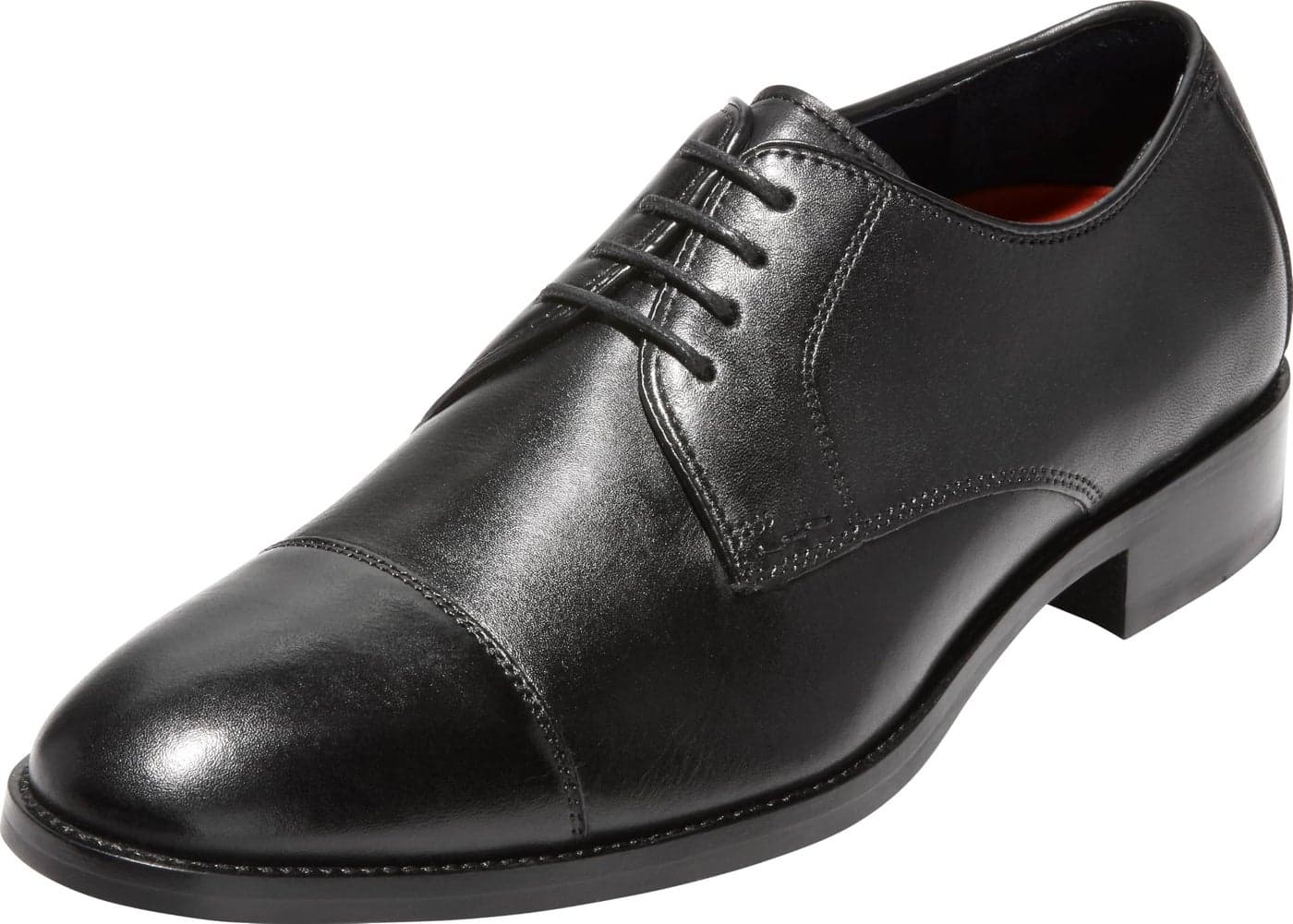 Cole Haan mens Lenox Hill Cap Oxford, Black, 9.5 Wide US