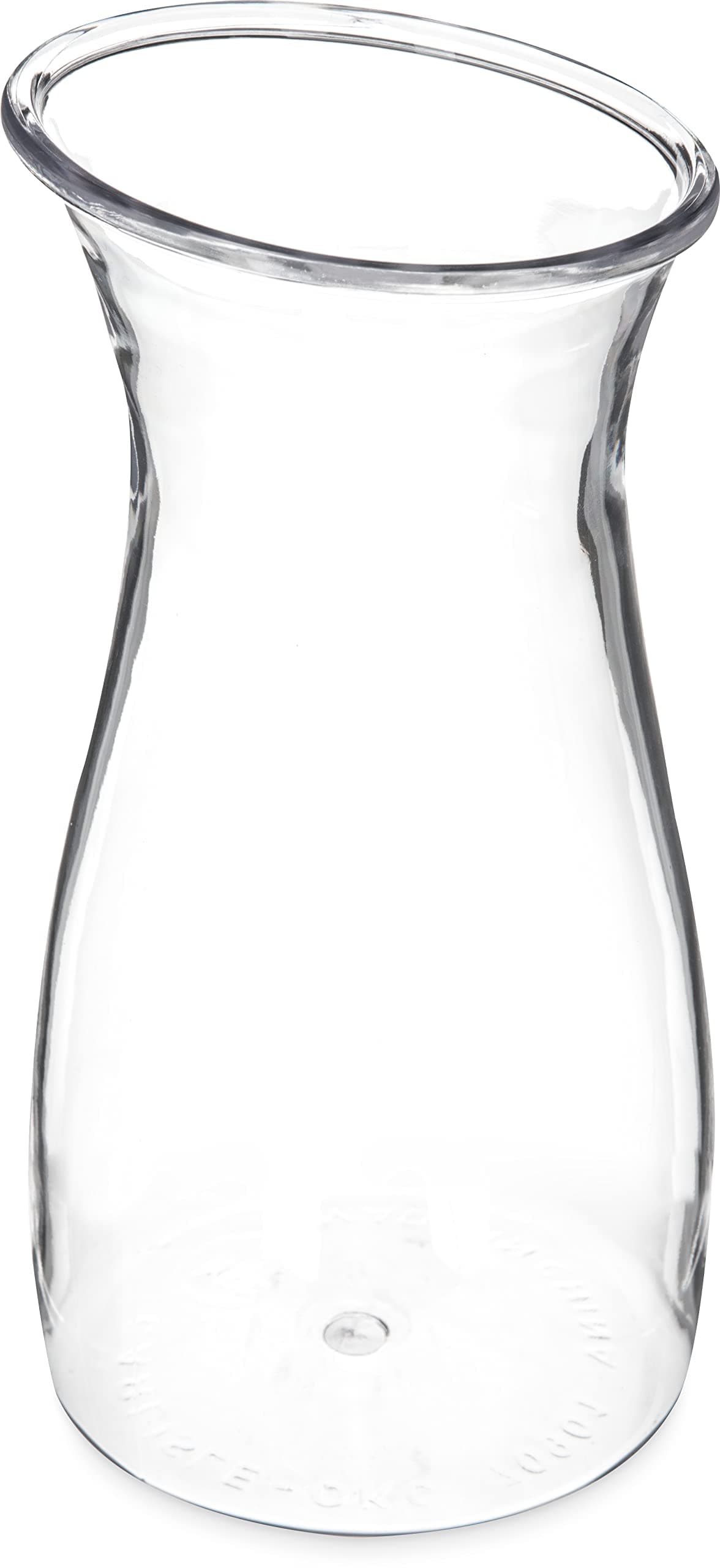 Carlisle FoodService Products 7090107 Cascata Carafe Juice Jar Beverage Decanter Only, Plastic, 0.50 L, Clear