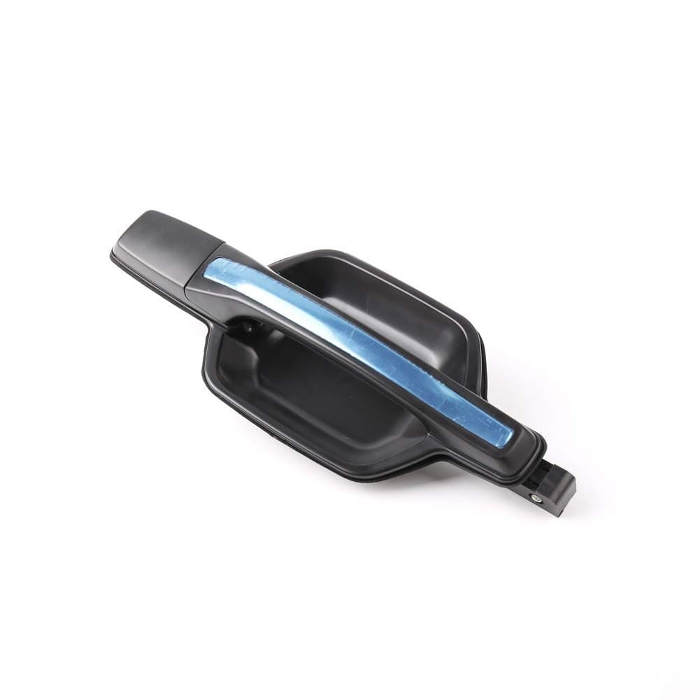 Outside Exterior Front Rear Door Handle Black with Chrome for Mitsubishi Pajero Montero MK3 20002006 Rear Right