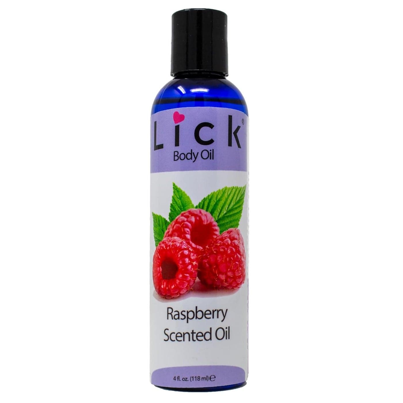 LICK Raspberry Scented Body Oil Gel Vitamin E Infused Moisturizing and Hydrating After Shower Body Oil Natural and Gentle with Soothing Aromatherapy and Antioxidant Protection