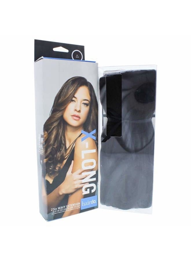 Hairdo Wavy Extension, R2 Ebony