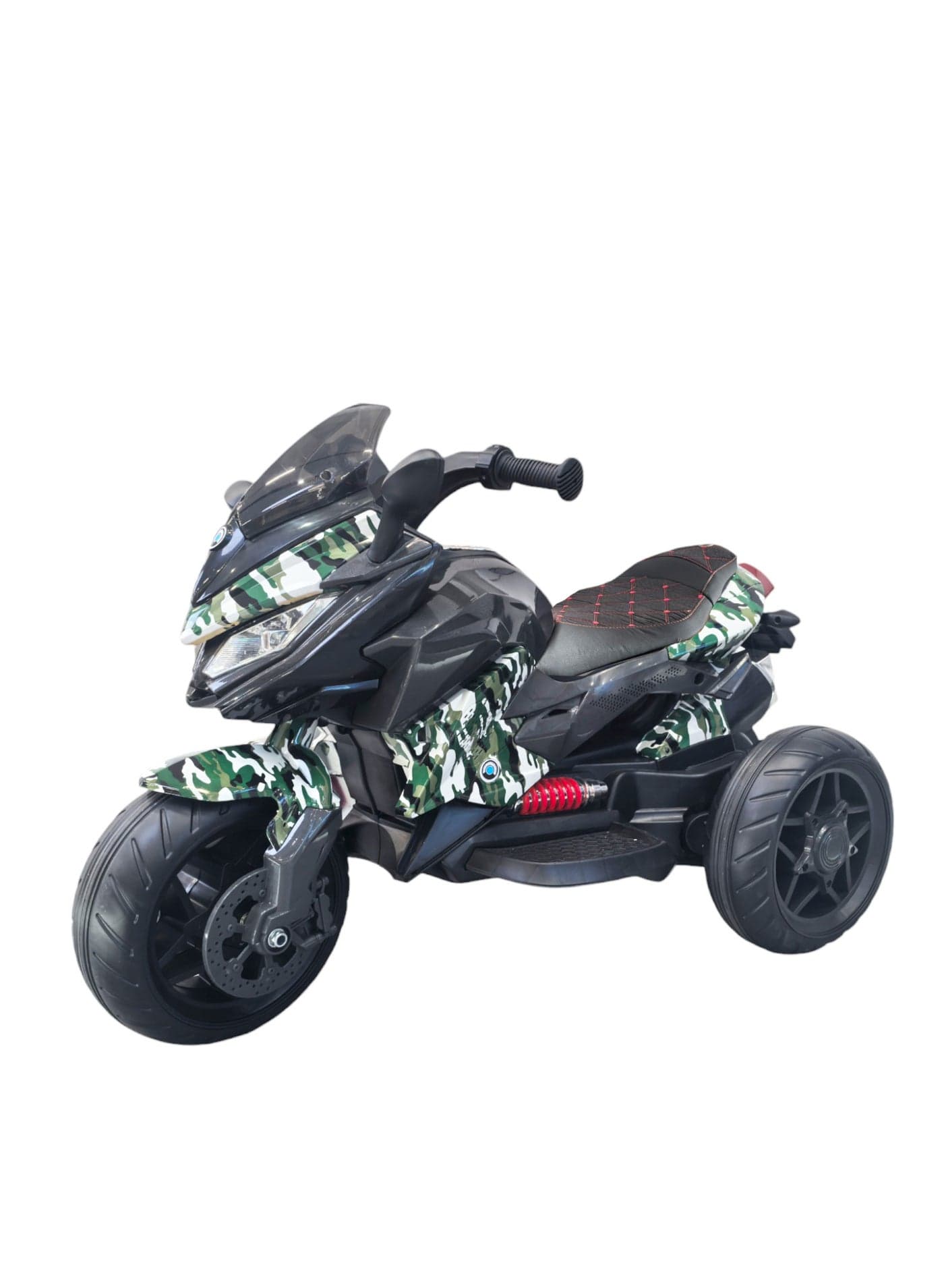Lovely Baby LB 5188DX 12V Ride-On Bike for Kids, Fun Ride-On for Ages 2-5 Years - Blue