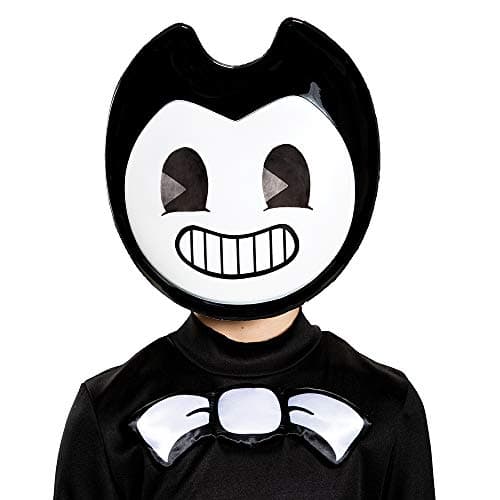 Disguise Bendy Child Half Mask, Black