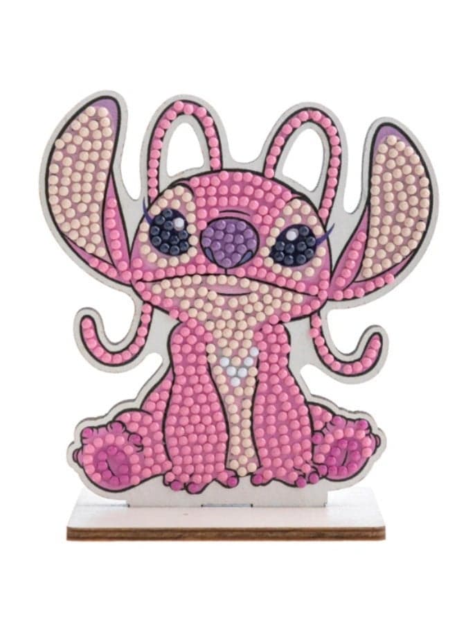 Disney Stitch Angel Crystal Art Buddy Craft Kit with Display Stand