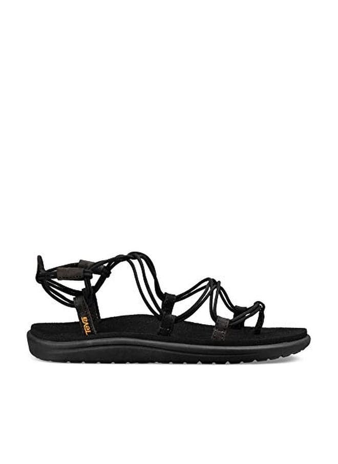 Teva Women's Voya Infinity Sandal, Black, 5