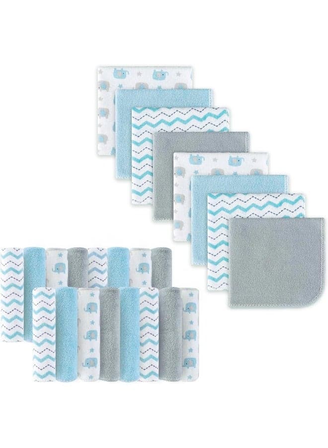 Baby Washcloths | Extra Soft and Ultra Absorbent Bath Towel | Great Gifts for Newborn and Infants | 24 Pack