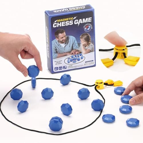 Magnet Game with Upgraded Adjustable String Family Games for Kids and Adults Board Games for Adults and Kids 812 Magnetic Game with String for Family Games Night Stocking Stuffers