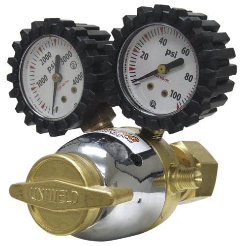 Uniweld RO Patriot Series Oxygen Regulator with A Outlet Connection and 540 CGA Inlet
